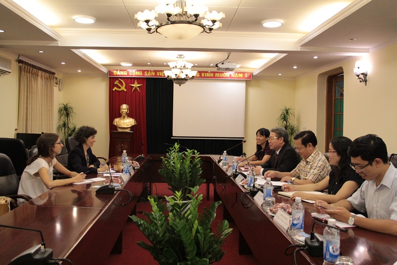 Toàn cảnh buổi làm việc