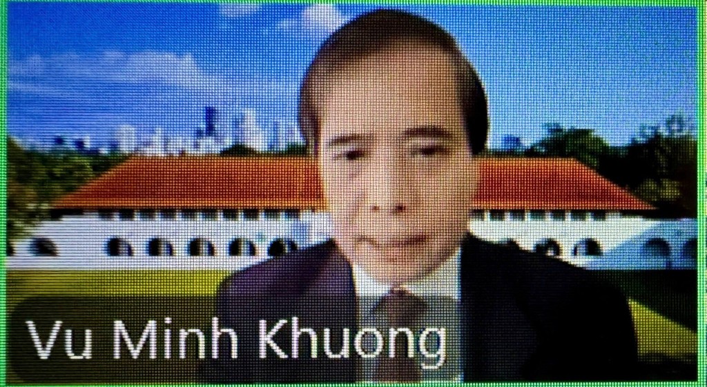 Prof. Vu Minh Khuong, National University of Singapore.