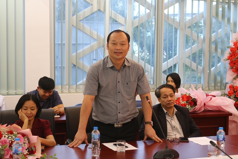 TS. Phạm Ngọc Đại, Trưởng khoa khoa học liên ngành phát biểu