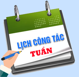 Lịch công tác tuần từ 28/7/2025 đến 03/8/2025